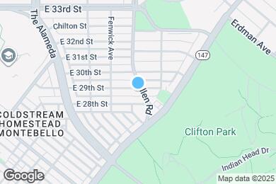 Map image of the property - 1843 E 29th St