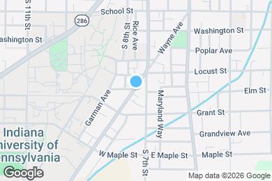 Map image of the property - 835 Wayne Ave