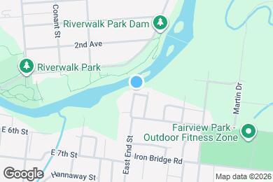 Map image of the property - 701 Fanning St