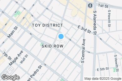 Map image of the property - 420 San Pedro St