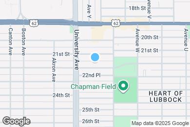 Map image of the property - 2420 22nd St