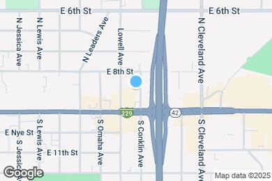 Map image of the property - 115 N Conklin Ave