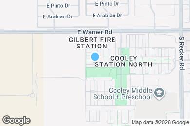 Map image of the property - 3650 E Leslie Dr