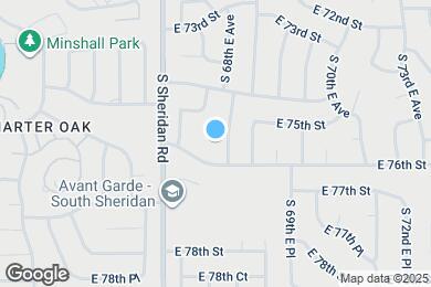 Map image of the property - 6714 E 75th Ct