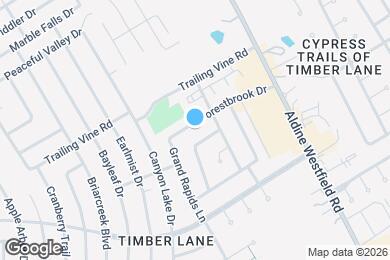 Map image of the property - 2706 Forestbrook Dr