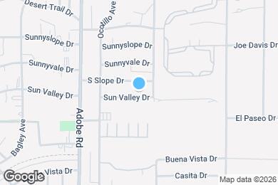 Map image of the property - 73858 Sun Valley Dr