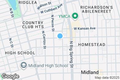Map image of the property - 501 W Louisiana Ave