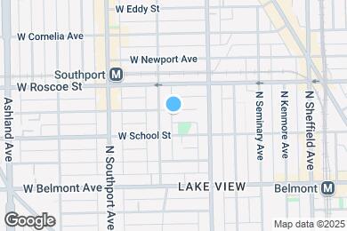 Map image of the property - 1243 W Henderson St