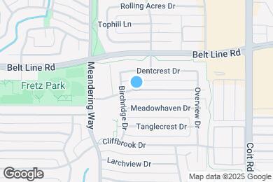 Map image of the property - 7618 Village Trail Dr