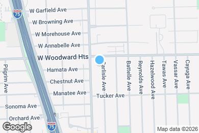 Map image of the property - 23825 Carlisle Ave
