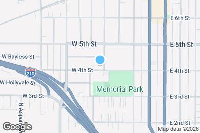 Map image of the property - 517 W 4th St