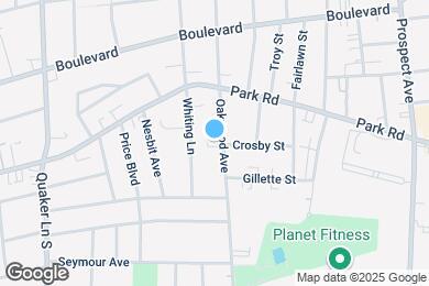 Map image of the property - Oakwood Avenue
