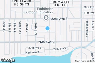 Map image of the property - 1311 24th Ave S