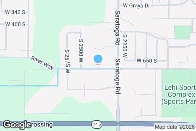 Map image of the property - 2394 W 700 S