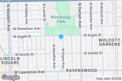 Map image of the property - 4944 N Hoyne Ave