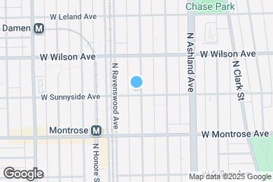 Map image of the property - 4504 N Hermitage Ave