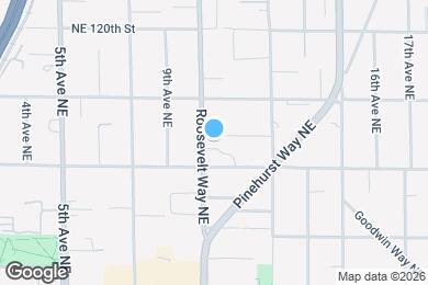Map image of the property - 11520 Roosevelt Way NE