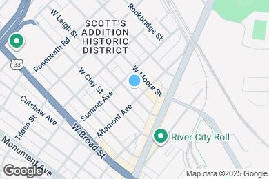 Map image of the property - 3010 W Leigh St