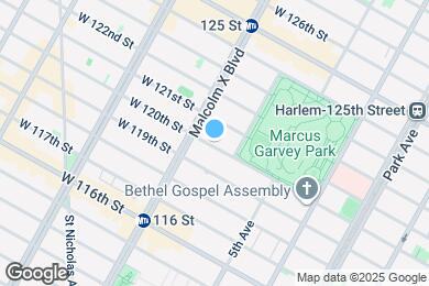 Map image of the property - 15 W 120 St