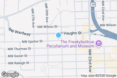 Map image of the property - 2515 NW Upshur St