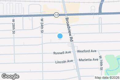 Map image of the property - 2130 Tuxedo Ave