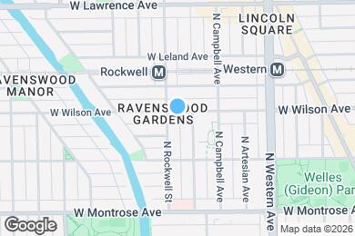 Map image of the property - 2549 W Wilson Ave