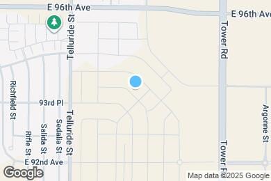 Map image of the property - 17941 E 94th Ave