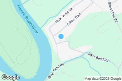 Map image of the property - 1714 Bend View Ln