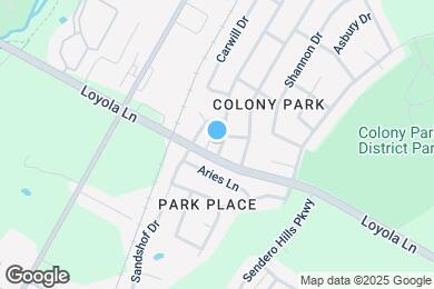Map image of the property - 6702 Colony Park Dr