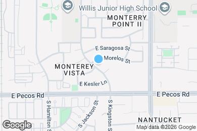 Map image of the property - 821 S Ithica St