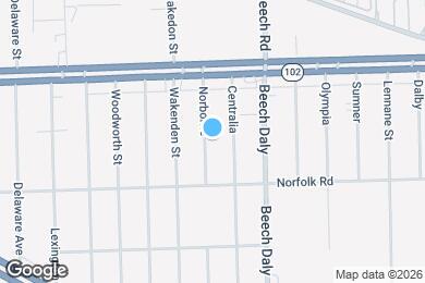 Map image of the property - 20476 Norborne