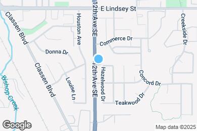 Map image of the property - 1604 Hazelwood Dr