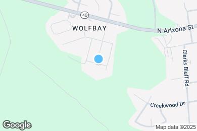 Map image of the property - 377 W Wilbur St
