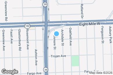 Map image of the property - 20510 Fenmore St