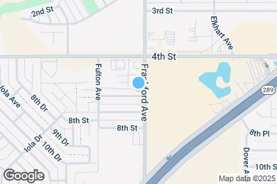 Map image of the property - 5802 6th St