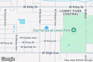 Map image of the property - 1508 W Hamilton Ave