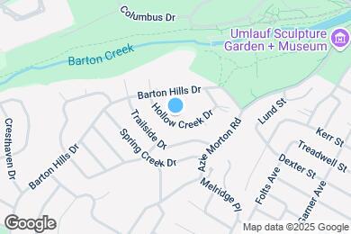 Map image of the property - 1206 Hollow Creek Dr