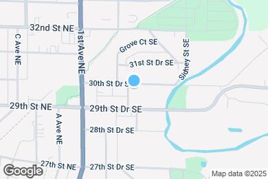 Map image of the property - 307 30th Street Dr SE