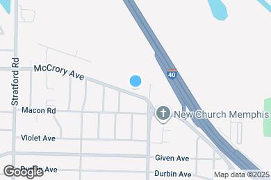Map image of the property - 4868 McCrory Ave