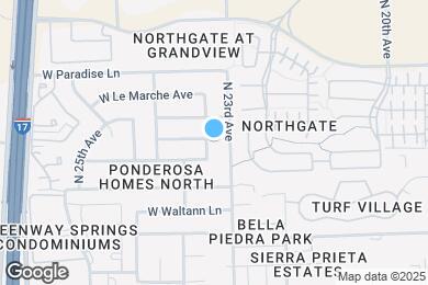 Map image of the property - 15831 N 23rd Dr