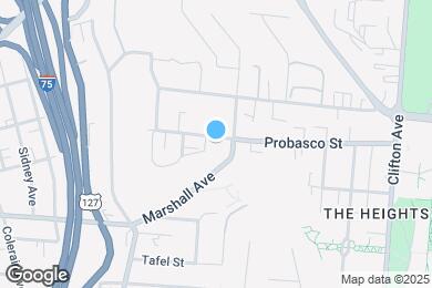 Map image of the property - 615 Probasco St