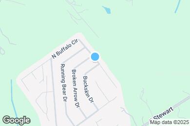 Map image of the property - 14045 Buckskin Dr