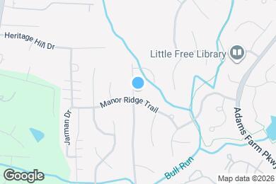 Map image of the property - 1711 Kildare Woods Dr