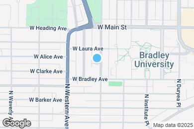 Map image of the property - 823 N Cooper St