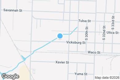Map image of the property - 2705 Vicksburg St