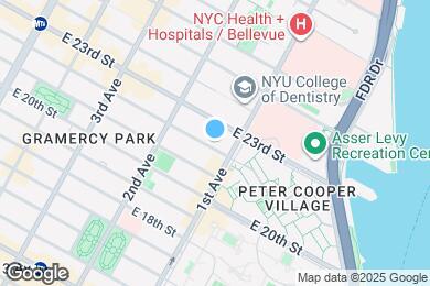 Map image of the property - 335 E 22nd St