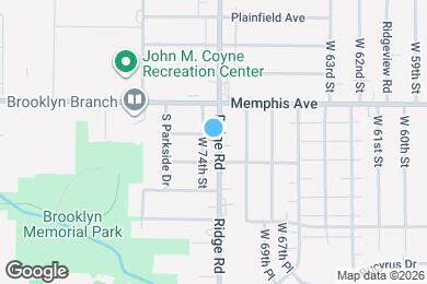 Map image of the property - 4233 Ridge Rd