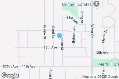 Map image of the property - 1821 Spencer St