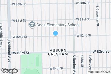 Map image of the property - 1311 W 82nd St