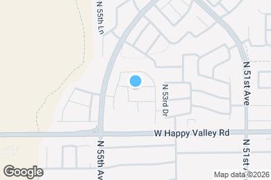 Map image of the property - 5407 W Desert Hollow Dr